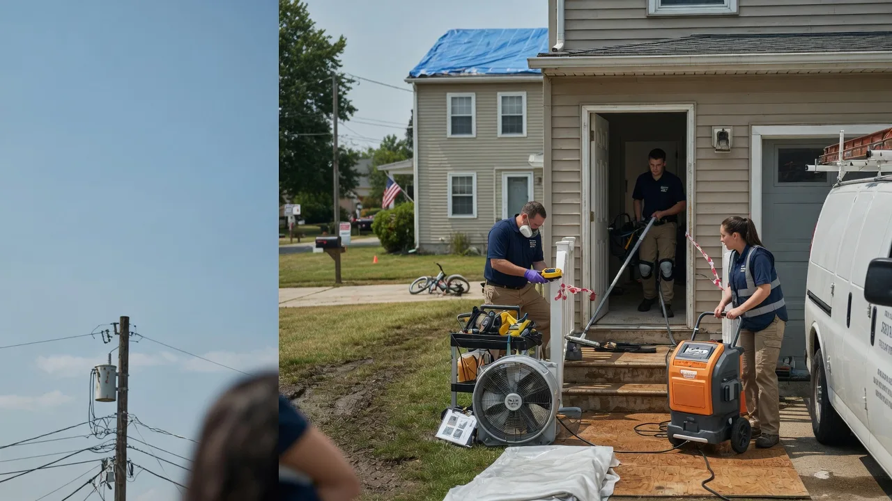 Water Damage Repair in De Tour Village, MI near me